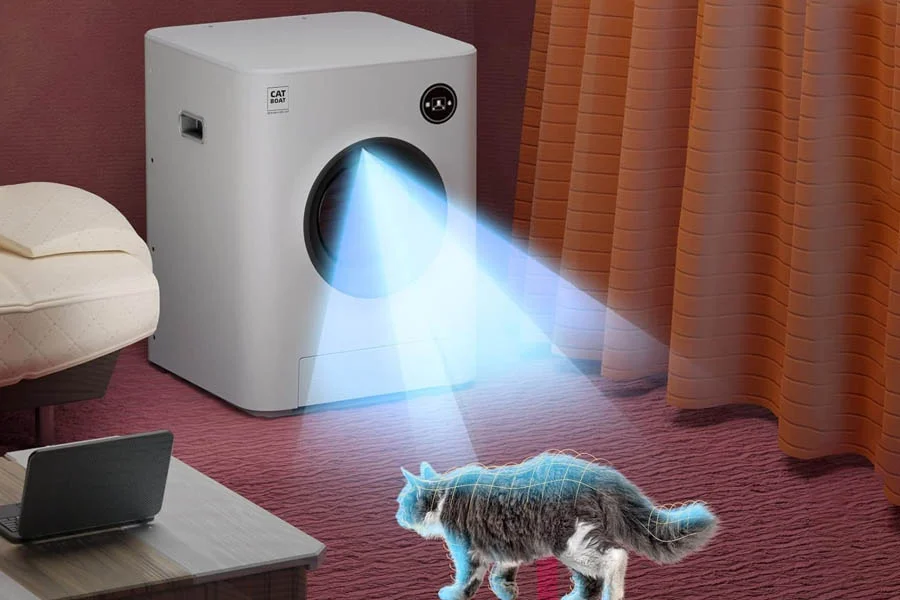 electronic cat litter box