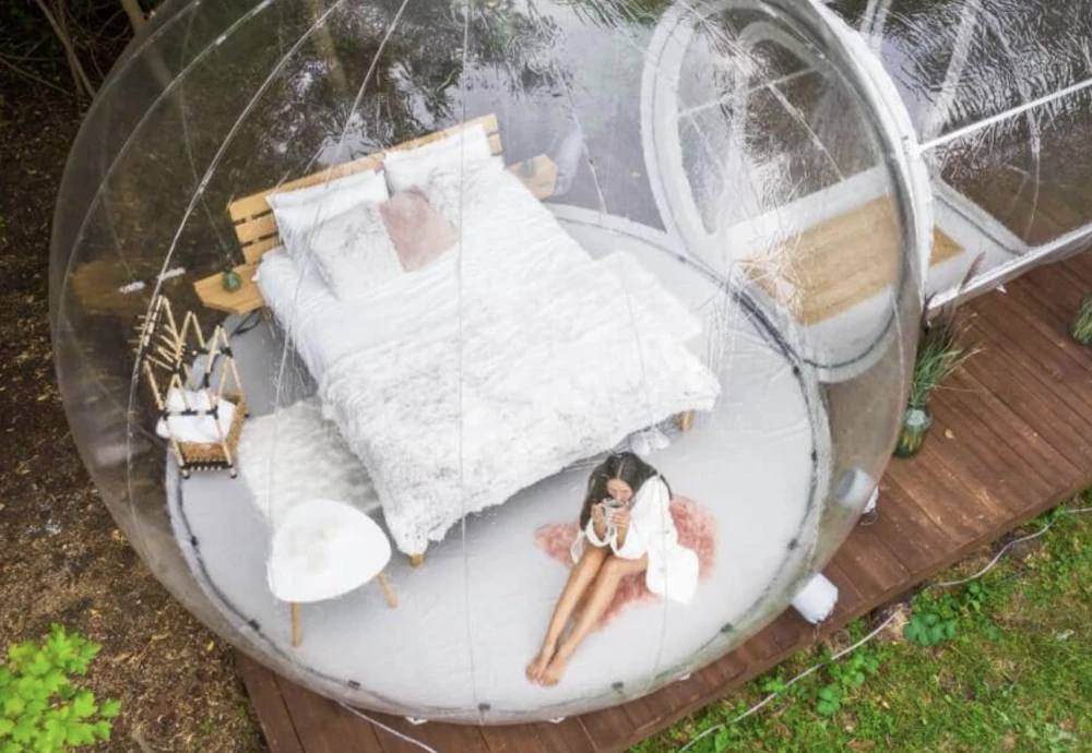 giant inflatable bubble tent